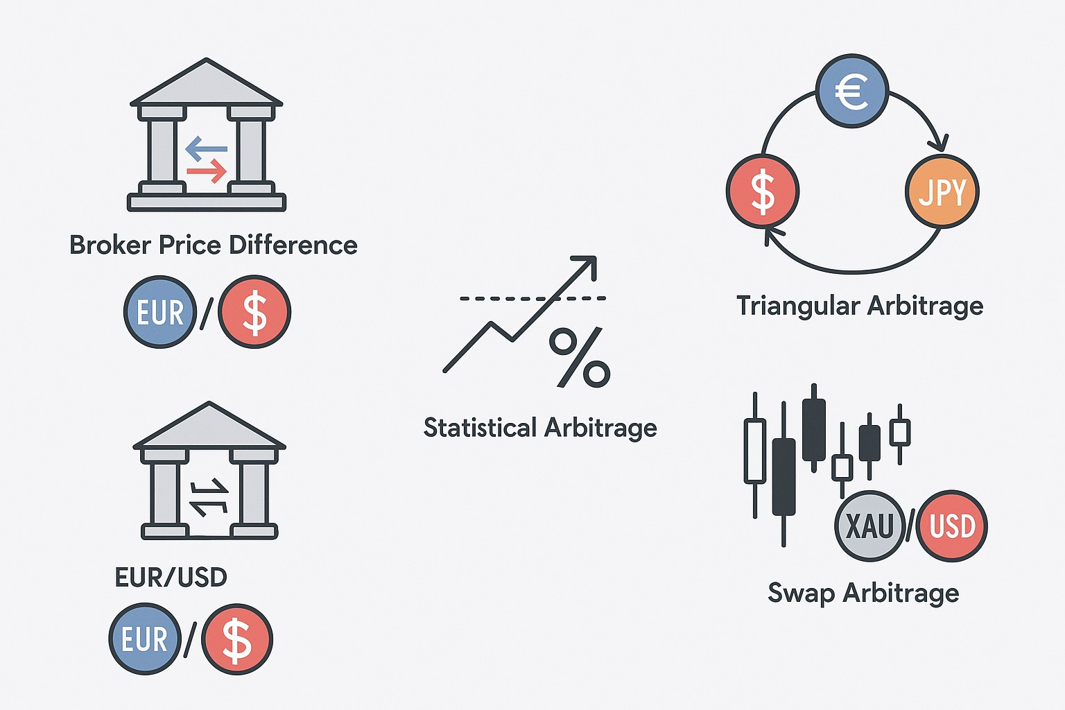 Types of Forex Arbitrage