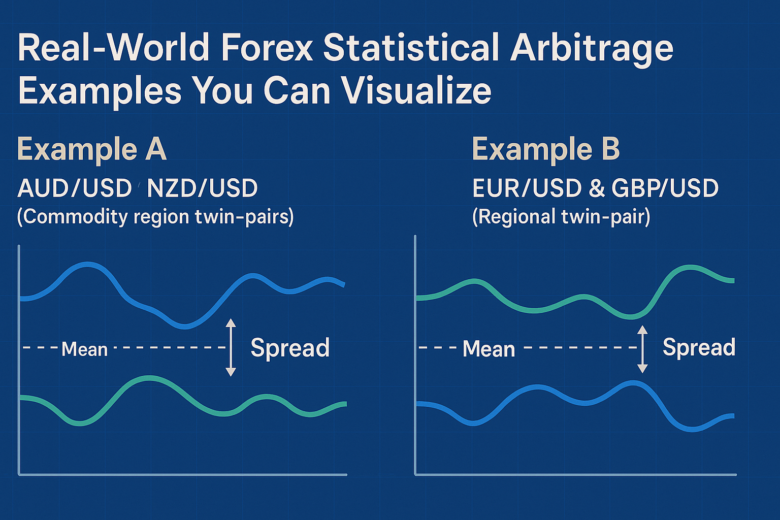 Real-World Forex Statistical Arbitrage Examples You Can Visualize