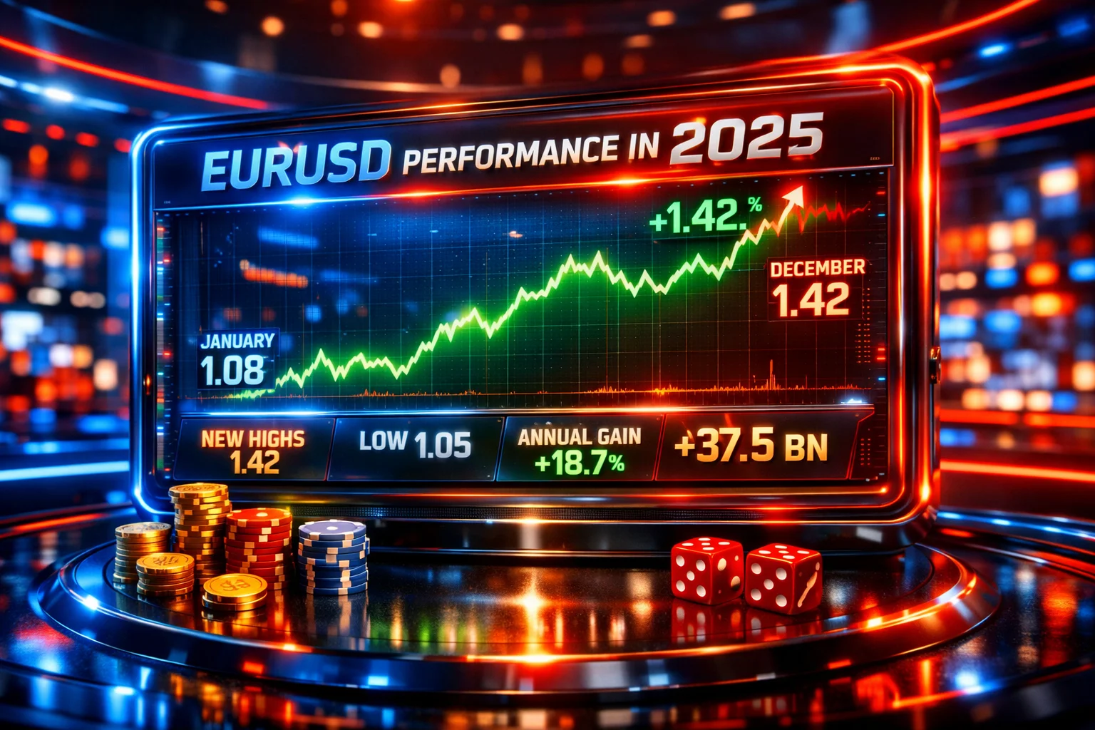 EURUSD in 2026 based on 2025 data